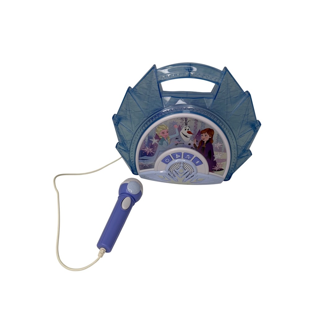 Disney Frozen 2 Bluetooth Karaoke‎ Machine with Microphone working condition